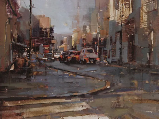 "Morning Traffic" by Tibor Nagy